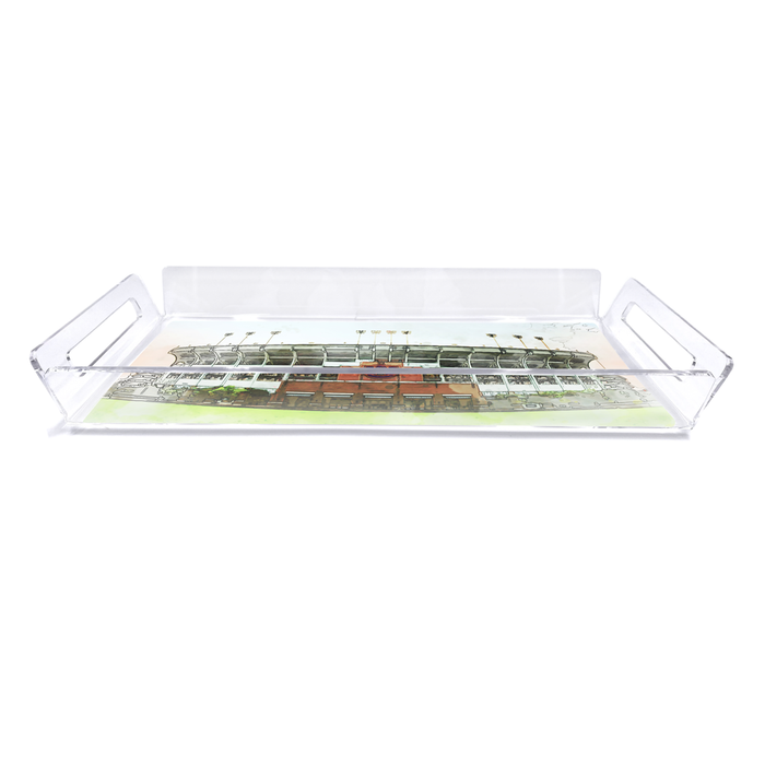 Auburn Tigers - Jordan-Hare Stadium Watercolor Decorative Tray