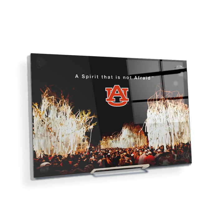 Auburn Tigers - A Spirit That Is Not Afraid - College Wall Art#Acrylic Mini