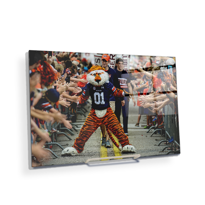 Auburn Tigers - Aubie at the Tiger Walk - College Wall Art #Acrylic Mini