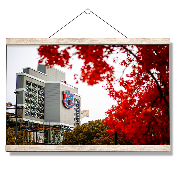 Auburn Tigers - Auburn Autumn Day - College Wall Art#Hanging Canvas