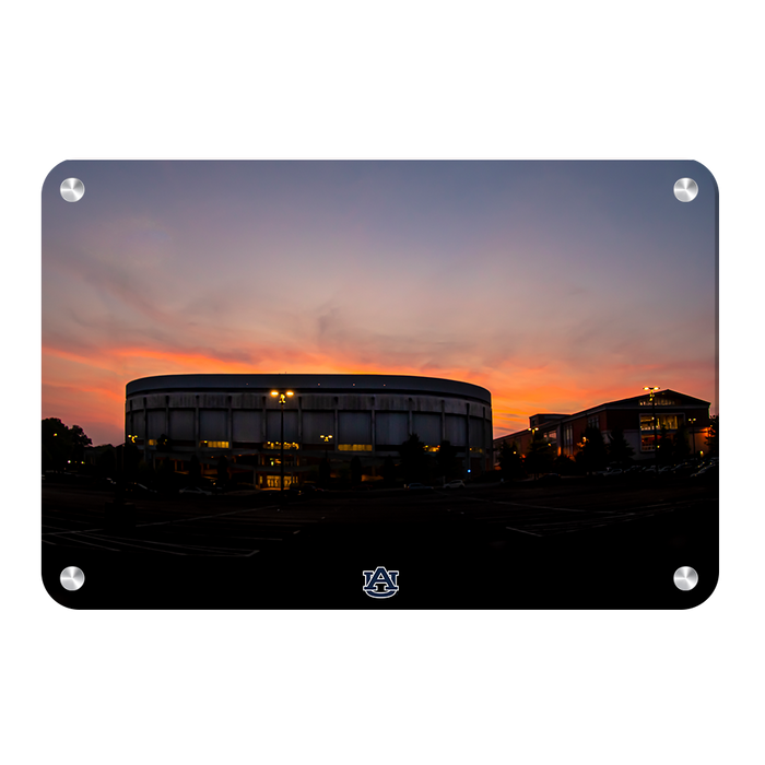 Auburn Tigers - Auburn Blaze - College Wall Art #Metal