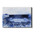 Auburn Tigers - Auburn Blue Watercolor - College Wall Art #Canvas