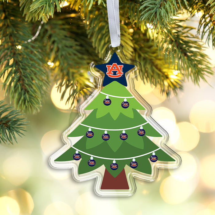 Auburn Tigers - Auburn Christmas Tree Ornament