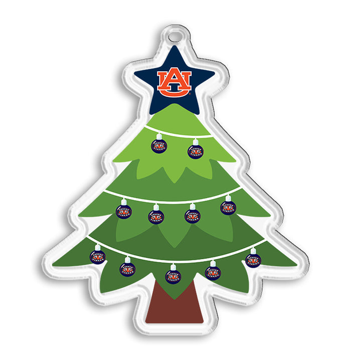 Auburn Tigers - Auburn Christmas Tree Ornament