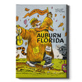Auburn Tigers - Auburn Florida Homecoming Program Cover 10.30.65 - College Wall Art #Canvas