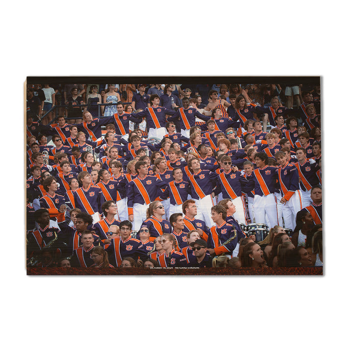 Auburn Tigers - Auburn University Marching Band - College Wall Art #Wood