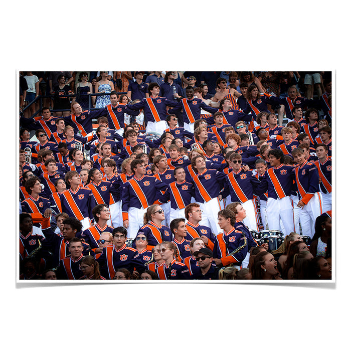 Auburn Tigers - Auburn University Marching Band - College Wall Art #Poster