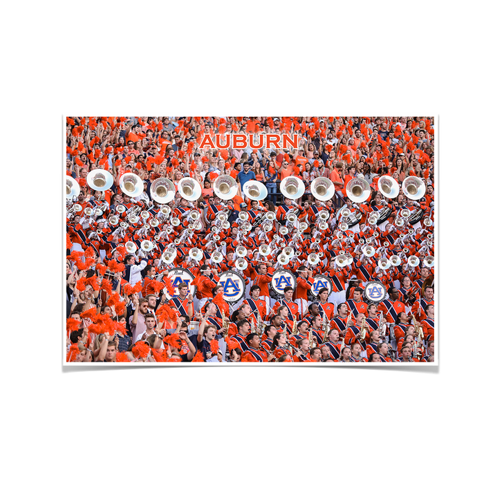 Auburn Tigers - Auburn University Marching Band - College Wall Art #Poster