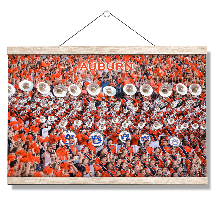 Auburn Tigers - Auburn University Marching Band - College Wall Art #Hanging Canvas