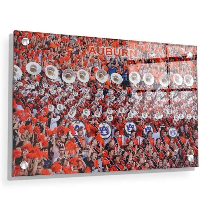 Auburn Tigers - Auburn University Marching Band - College Wall Art #Acrylic