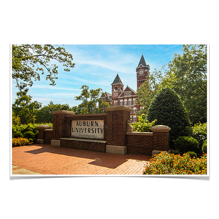 Auburn Tigers - Auburn University - College Wall Art #Poster