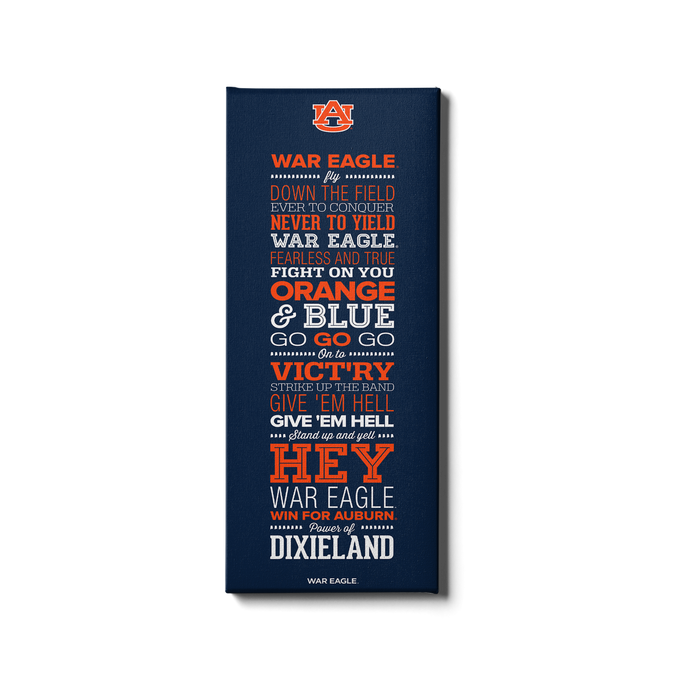 Auburn Tigers - Auburn War Eagle - College Wall Art#Canvas