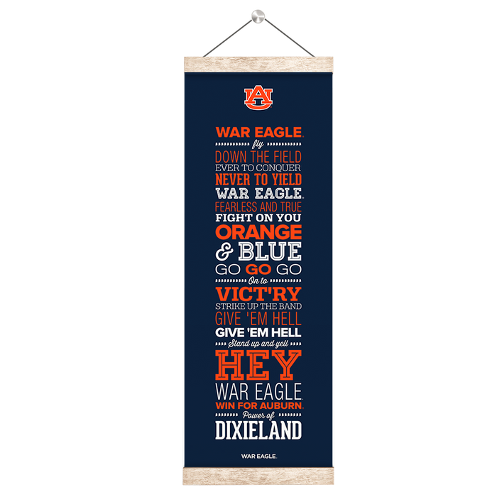 Auburn Tigers - Auburn War Eagle - College Wall Art#Hanging Canvas