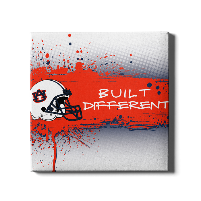 Auburn Tigers - Built Different Auburn - College Wall Art #Canvas