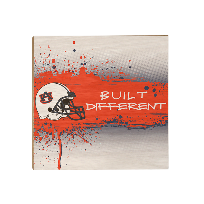 Auburn Tigers - Built Different Auburn - College Wall Art #Wood