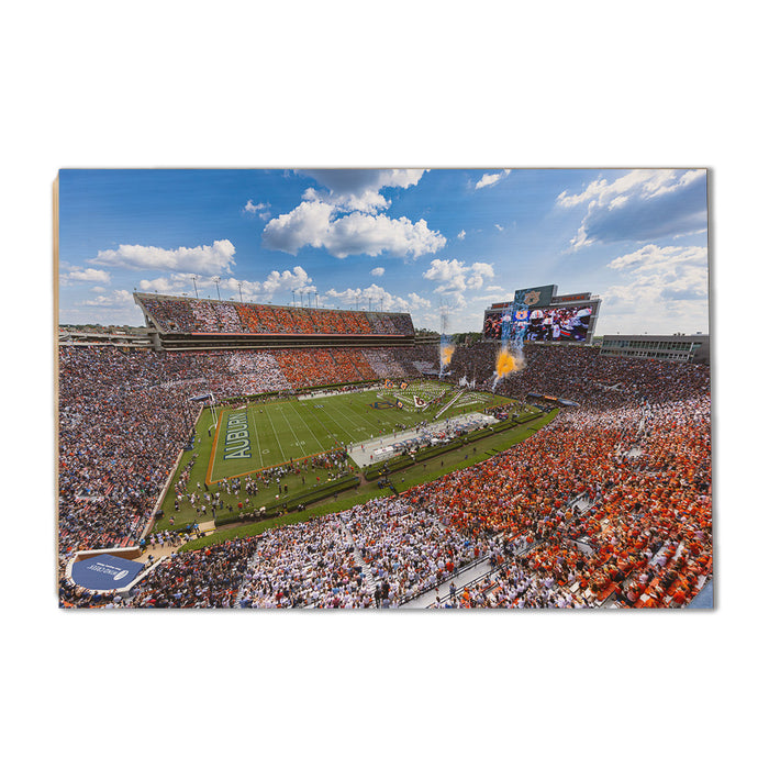 Auburn Tigers - Enter Auburn - College Wall Art #Wood