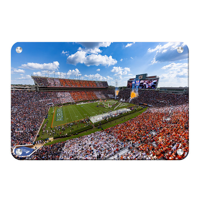 Auburn Tigers - Enter Auburn - College Wall Art #Metal