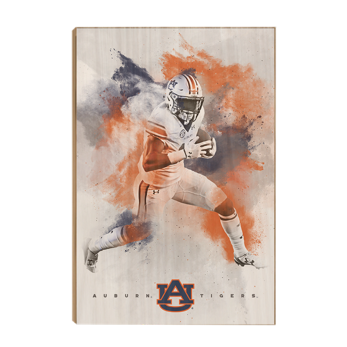 Auburn Tigers - Epic Run - College Wall Art#Wood