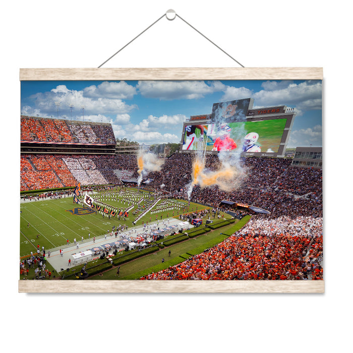 Auburn Tigers - Grand Entrance - College Wall Art #Hanging Canvas