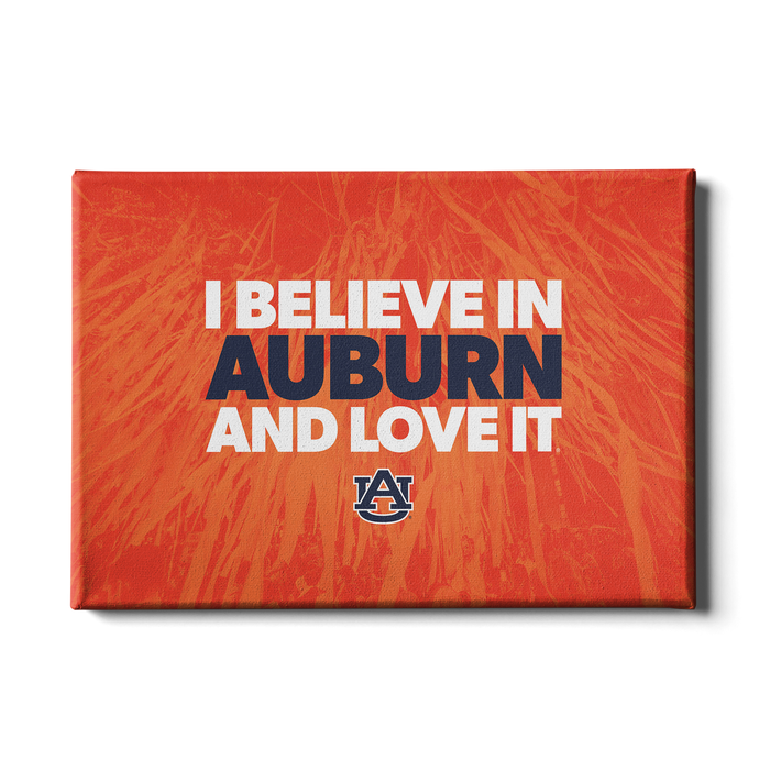 Auburn Tigers - I Believe in Auburn - College Wall Art#Canvas