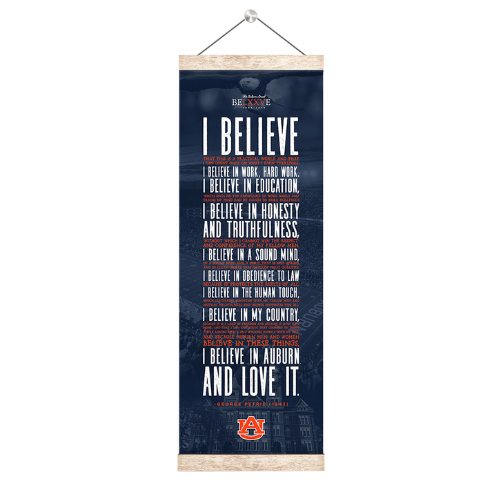 Auburn Tigers - I Believe - College Wall Art#Hanging Canvas