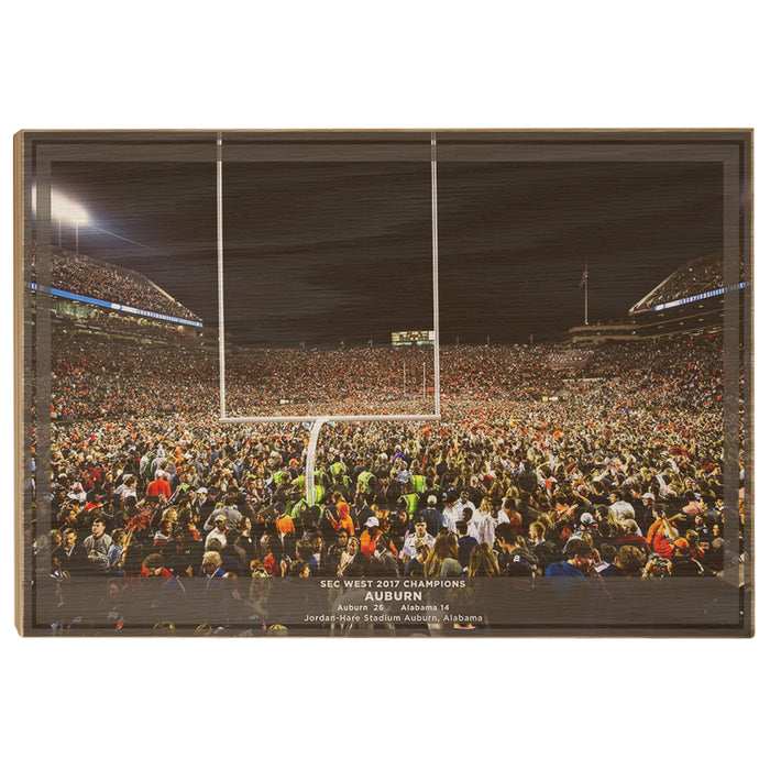 Auburn Tigers - Iron Bowl Champs 2017 - College Wall Art#Wood
