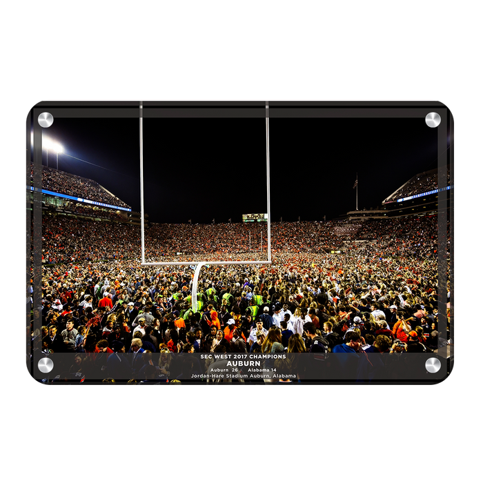 Auburn Tigers - Iron Bowl Champs 2017 - College Wall Art#Metal