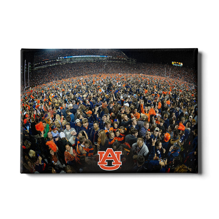 Auburn Tigers - Iron Bowl Storm the Field - College Wall Art#Canvas