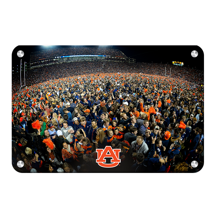 Auburn Tigers - Iron Bowl Storm the Field - College Wall Art#Metal