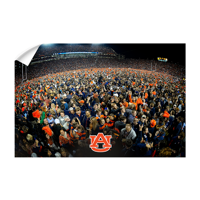 Auburn Tigers - Iron Bowl Storm the Field - College Wall Art#Wall Decal