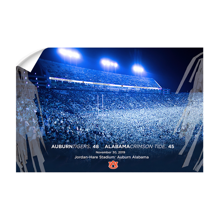 Auburn Tigers - Iron Bowl Win - College Wall Art#Wall Decal
