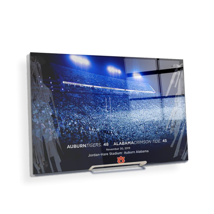 Auburn Tigers - Iron Bowl Win - College Wall Art#Acrylic Mini