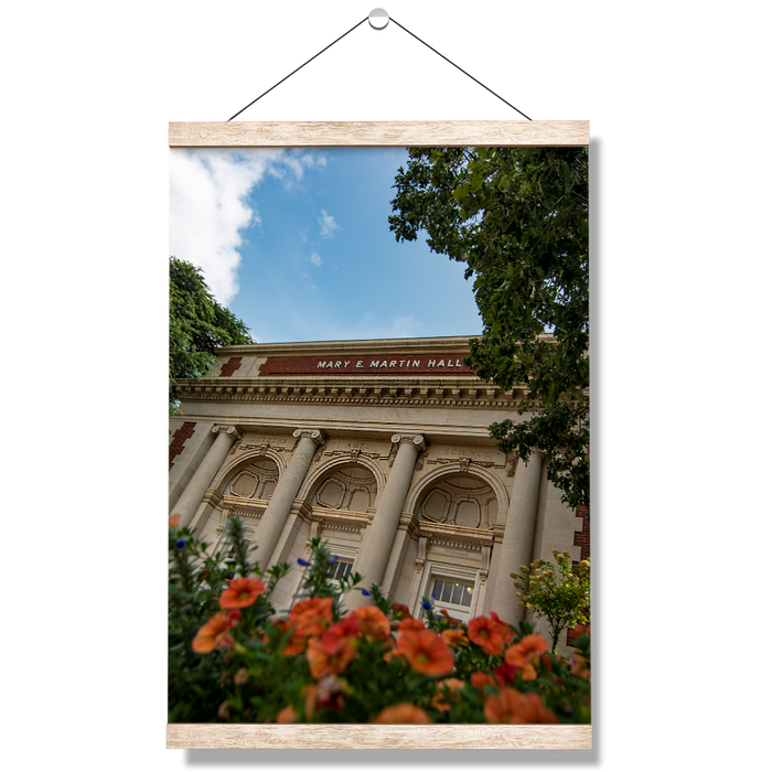 Auburn Tigers - Martin Hall - College Wall Art #Hanging Canvas