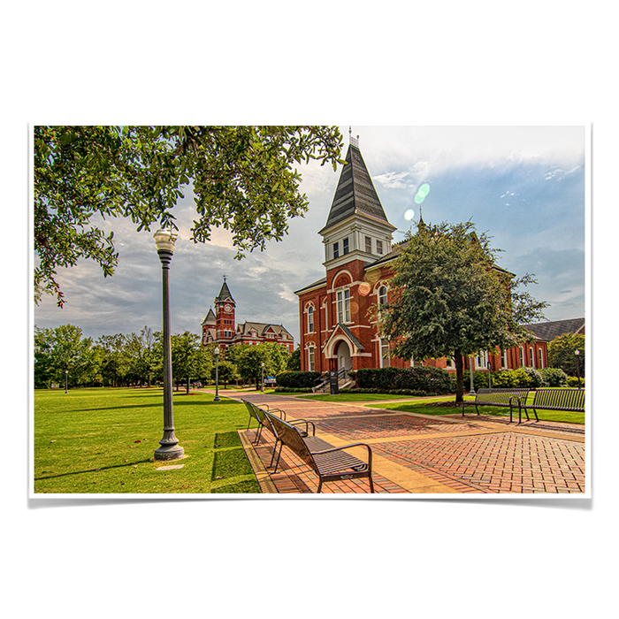 Auburn Tigers - Old School HDR - College Wall Art #Poster