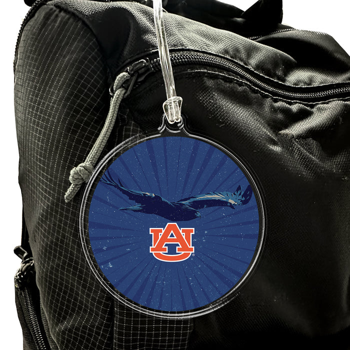 Auburn Tigers - Retro Auburn War Eagle Ornament & Bag Tag