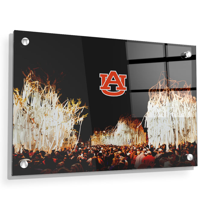 Auburn Tigers - Rolling Toomers Corner - College Wall Art #Acrylic