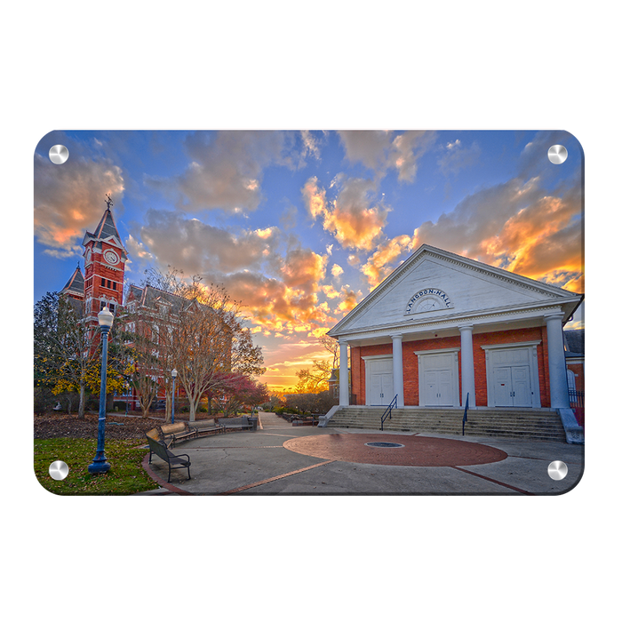Auburn Tigers - Samford Sunset - College Wall Art#Metal