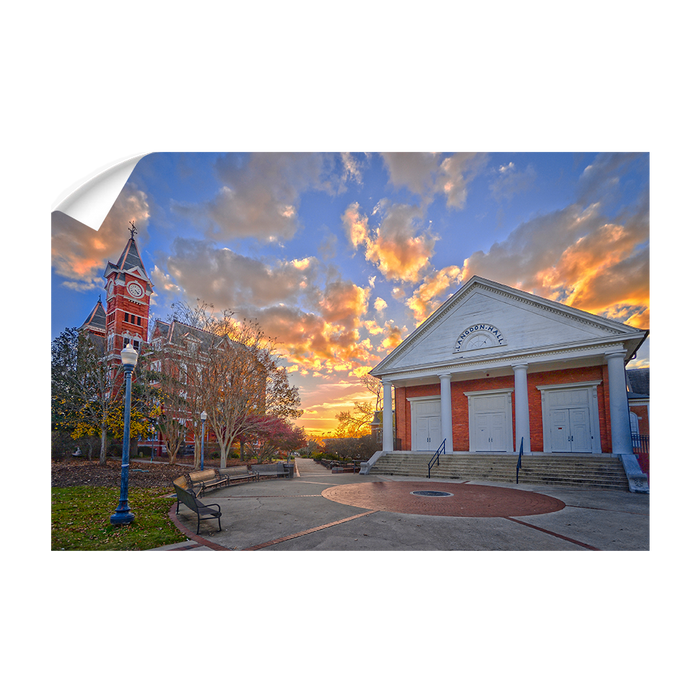 Auburn Tigers - Samford Sunset - College Wall Art#Wall Decal