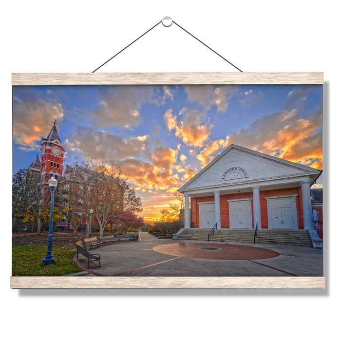 Auburn Tigers - Samford Sunset - College Wall Art#Hanging Canvas