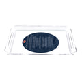 Auburn Tigers - The Auburn Creed Over Samford Decorative Tray