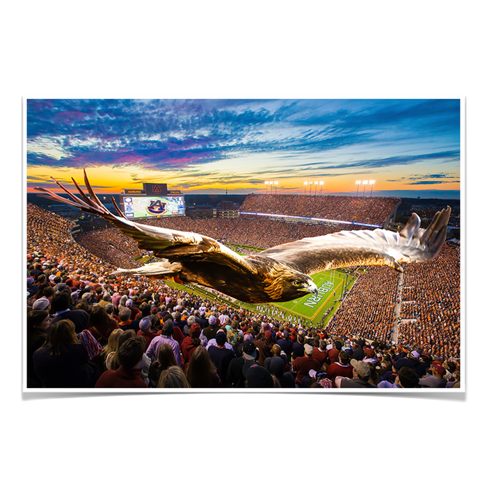 Auburn Tigers - The War Eagle Flight- College Wall Art#Poster