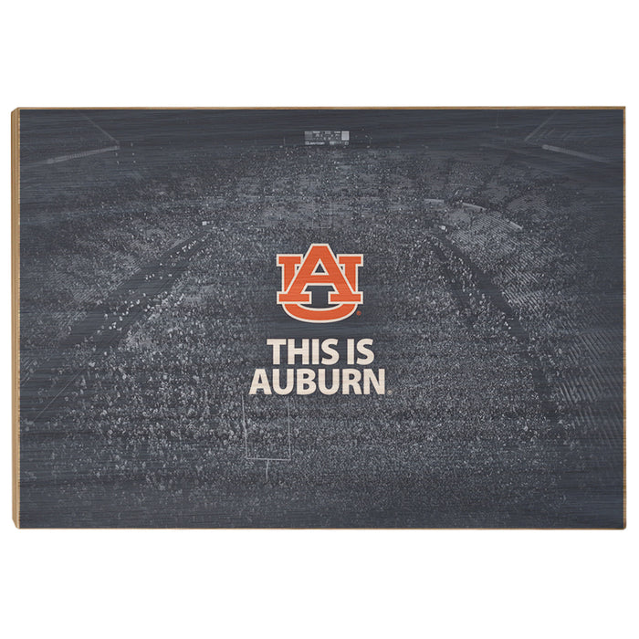 Auburn Tigers - This is Auburn Iron Bowl - College Wall Art#Wood