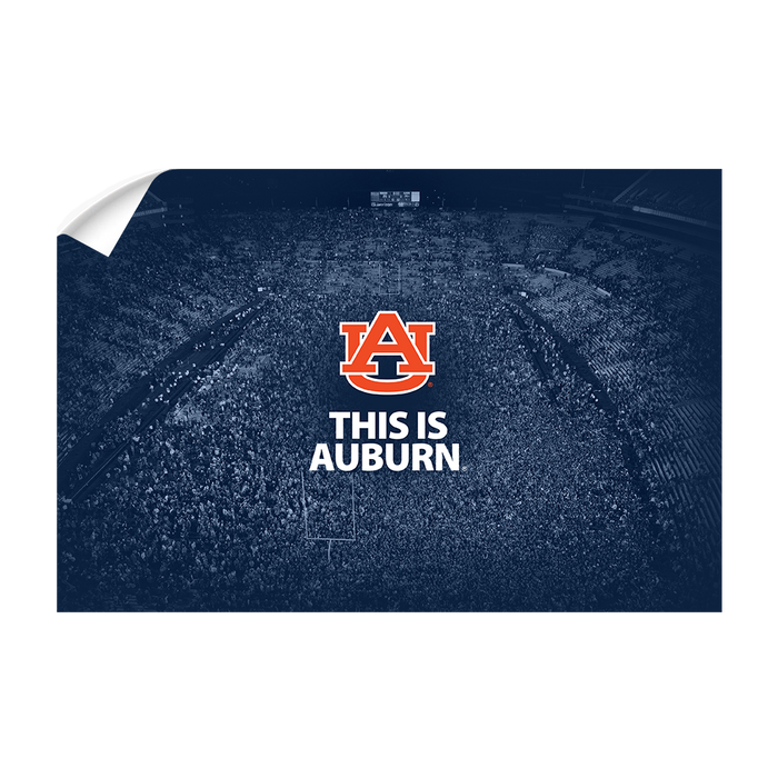 Auburn Tigers - This is Auburn Iron Bowl - College Wall Art#Wall Decal