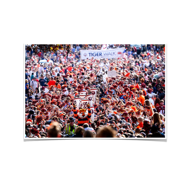 Auburn Tigers - Tiger Walk - College Wall Art#Poster