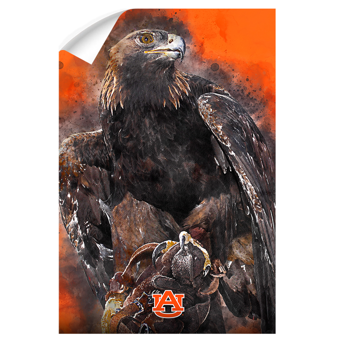 Auburn Tigers - War Eagle Paint - College Wall Art#Wall Decal