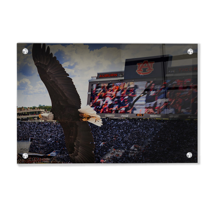 Auburn Tigers - War Eagle Soars - College Wall Art #Acrylic