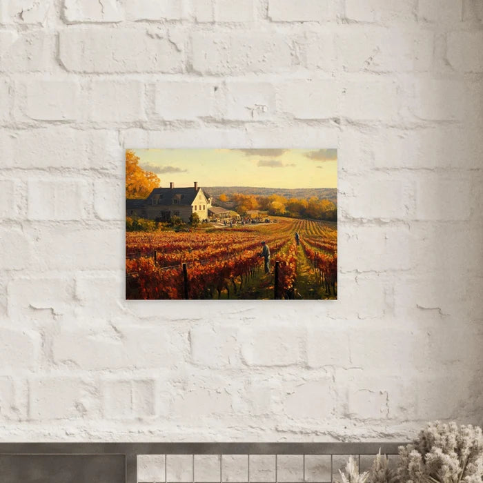 Autumn Vineyard Harvest A picturesque vineyards 3 - Shop Ai Art WebShop - Digital Art online Store