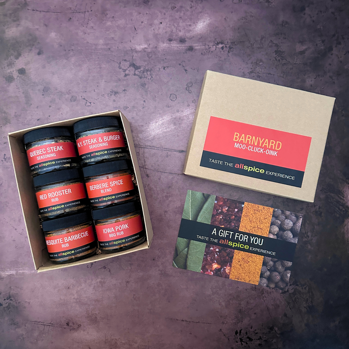AllSpice Barnyard Moo-Cluck-Oink Gift Set