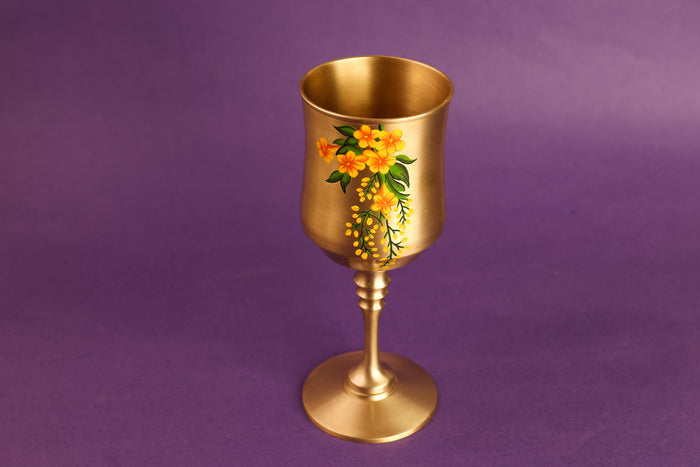 Basant  Pital Wine Glass - Set of 2