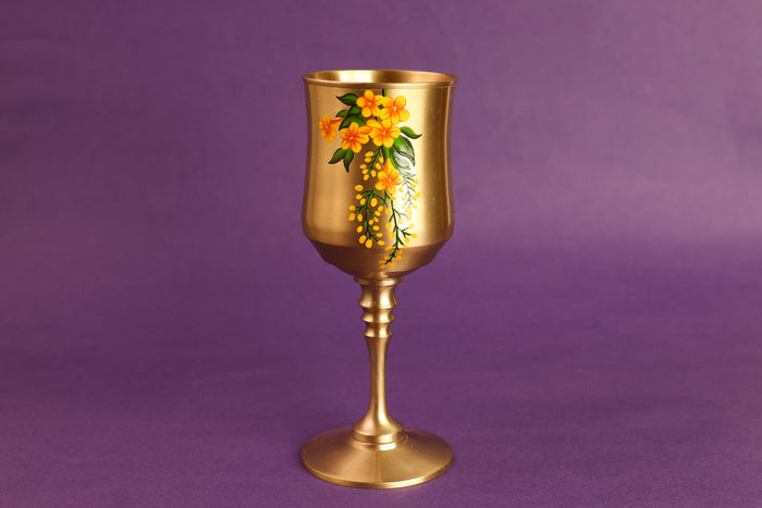 Basant  Pital Wine Glass - Set of 2